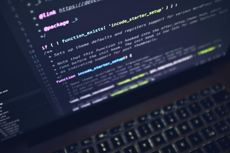 ゲーミングキーボードのクローズアップ